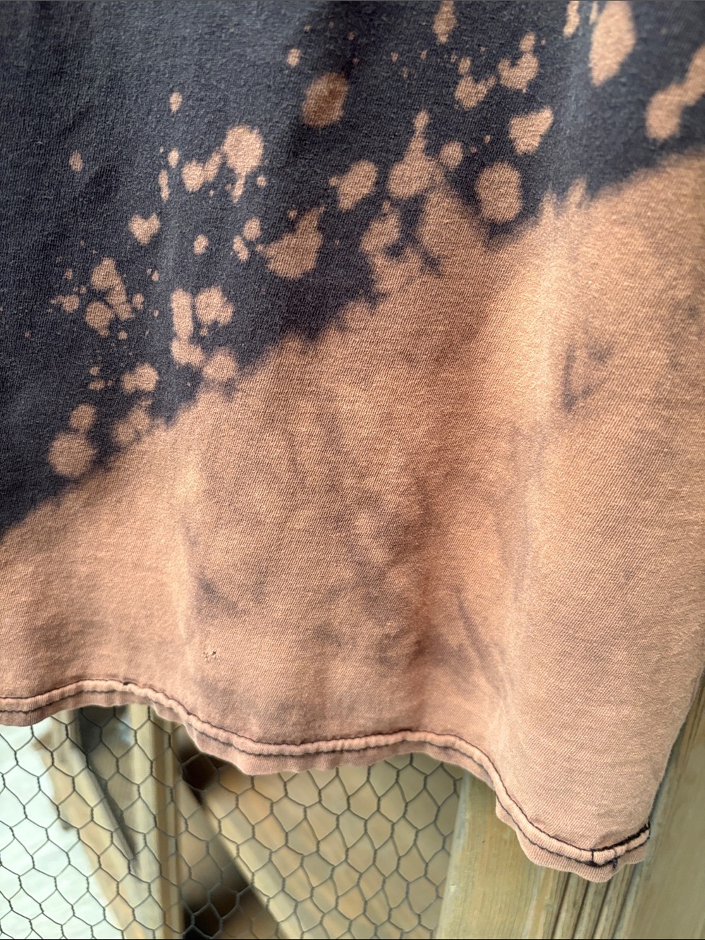 Pink Floyd Dark Side of the Moon Bleached Dyed T-Shirt - Picture 5 of 7
